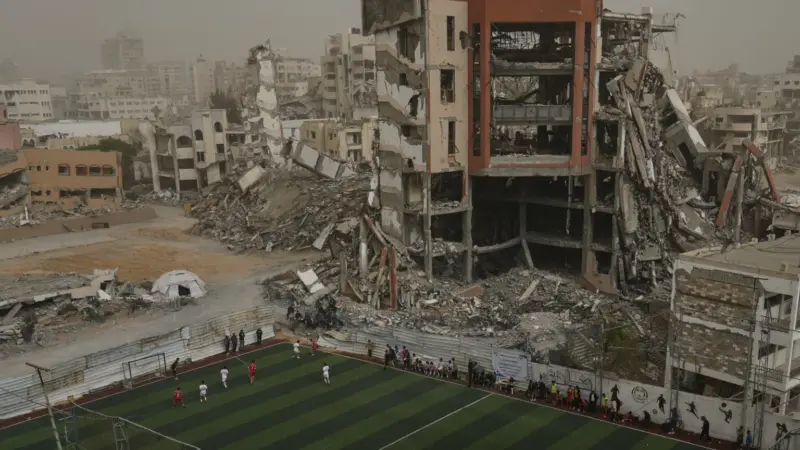 Festival removed a Gaza football photo — a court ordered it restored