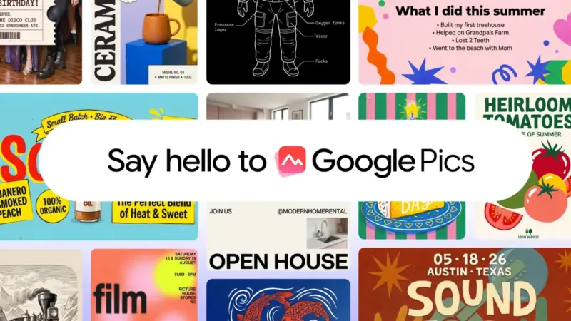 Google Pics: Η επεξεργασία εικόνων με AI περνά σε Docs και Slides