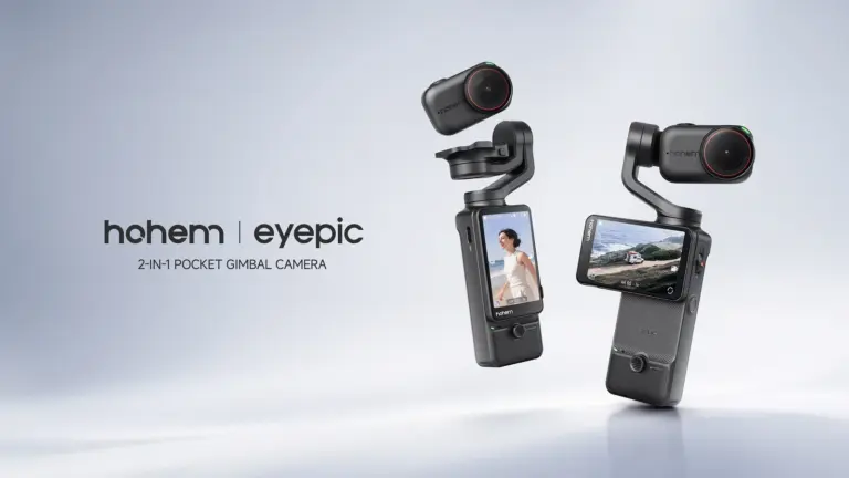Hohem Eyepic με αποσπώμενη κάμερα και τριαξονικό gimbal