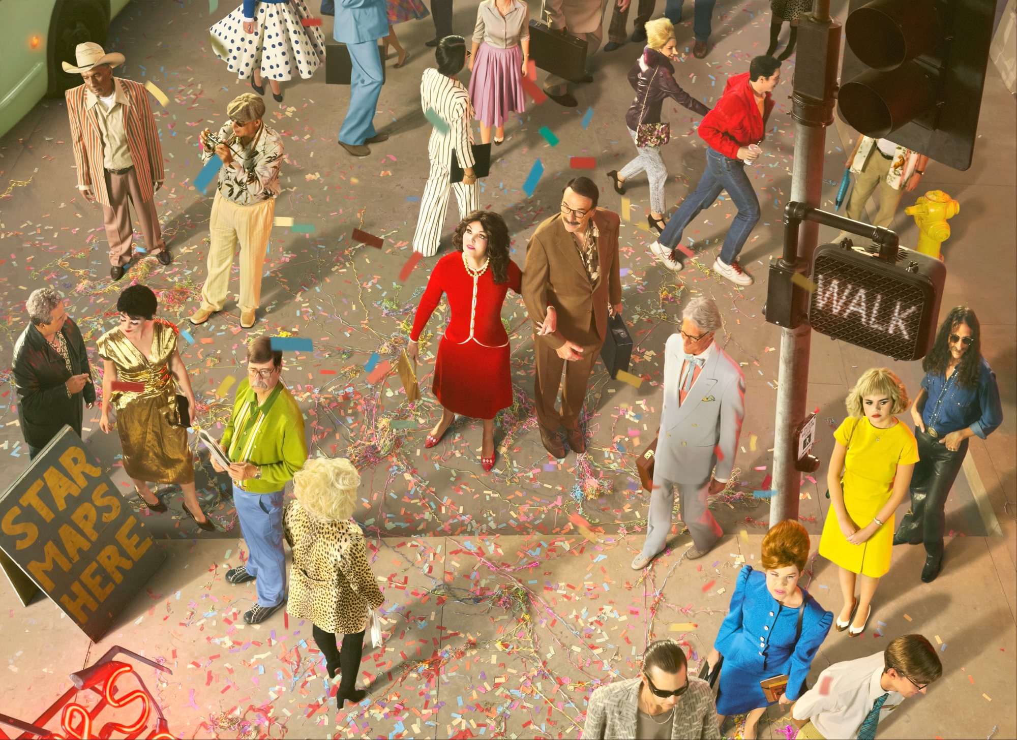 Σκηνή πλήθους από τη σειρά της Alex Prager για το What Holds Us
