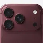 Κοντινό πλάνο στο σύστημα καμερών του iPhone 18 Pro