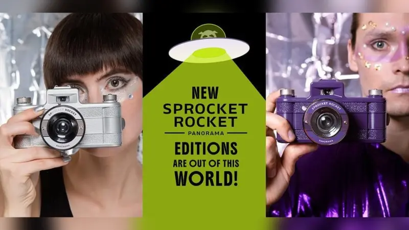 Lomography Introduces the Sprocket Rocket Starlight and Ultra Violet