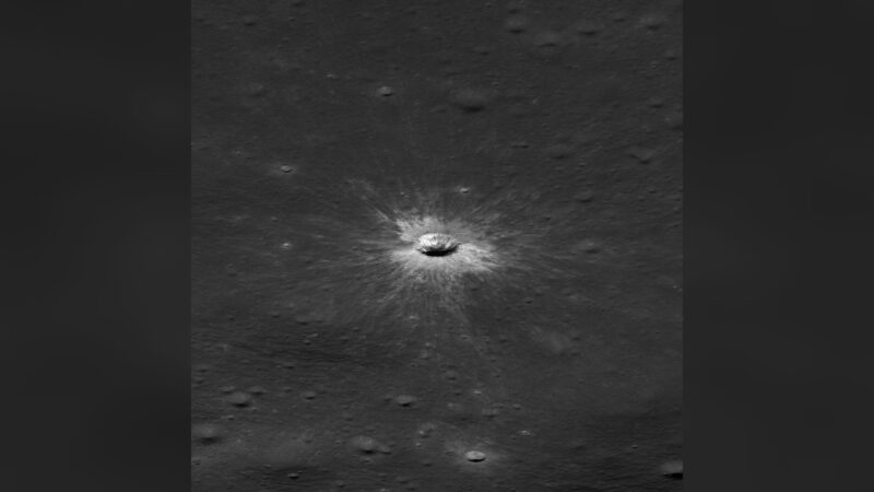 NASA finds a huge new Moon crater from an impact that went undetected