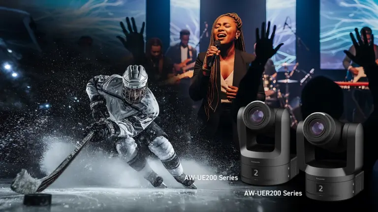 Panasonic: Οι νέες PTZ με global shutter στοχεύουν σε αθλητισμό και live παραγωγές