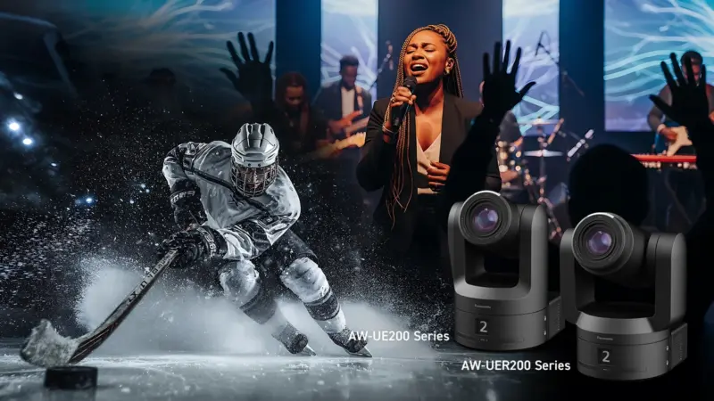 Panasonic: Οι νέες PTZ με global shutter στοχεύουν σε αθλητισμό και live παραγωγές