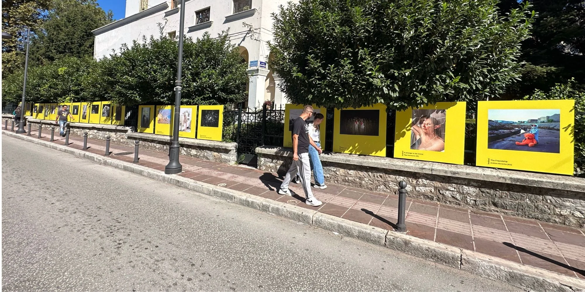 Υπαίθρια παρουσίαση φωτογραφιών του Photometria Awards