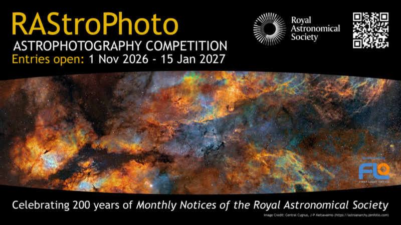 RAStroPhoto: Global astrophotography competition with a £2,000 prize