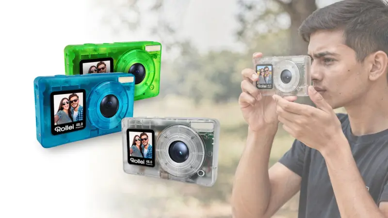 Rollei Compactline Pocket: Η διάφανη κάμερα των 50€ έχει ένα σημαντικό «αλλά»