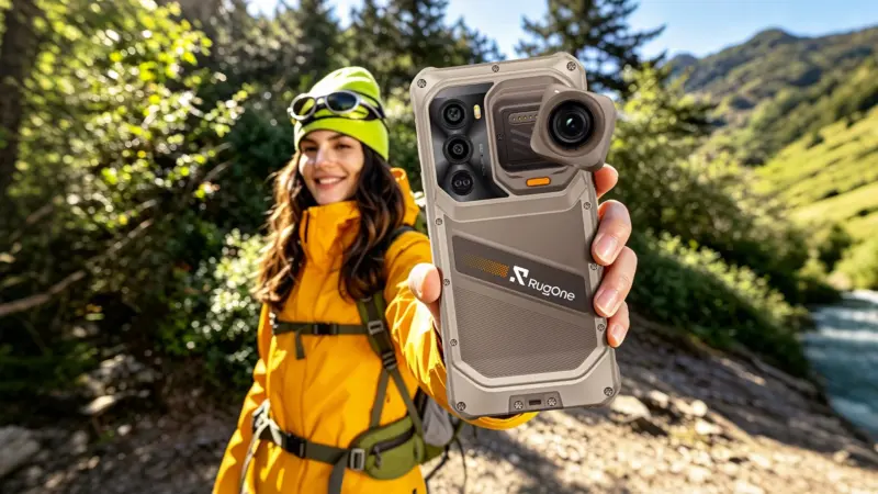 RugOne Xsnap 7 Pro Stores a Detachable Action Camera Inside the Phone