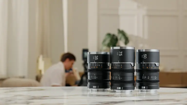 Οι τρεις αναμορφικοί φακοί SIRUI Saturn V2 35mm, 50mm και 75mm T2.9