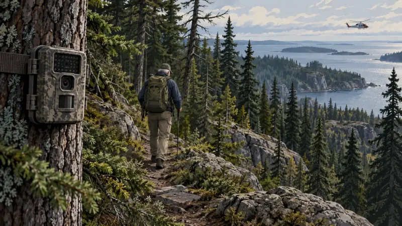 Trail Camera Provided Crucial Clue in Search for Missing Hiker