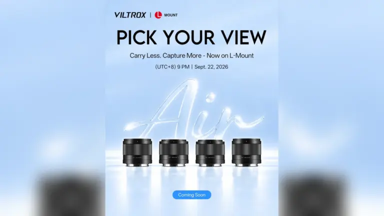 Viltrox: Τέσσερις νέοι compact φακοί Air έρχονται για L-Mount στις 22 Σεπτεμβρίου