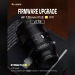 Επίσημη ανακοίνωση 7Artisans για firmware V1.33 του AF 135mm F1.8 L-mount