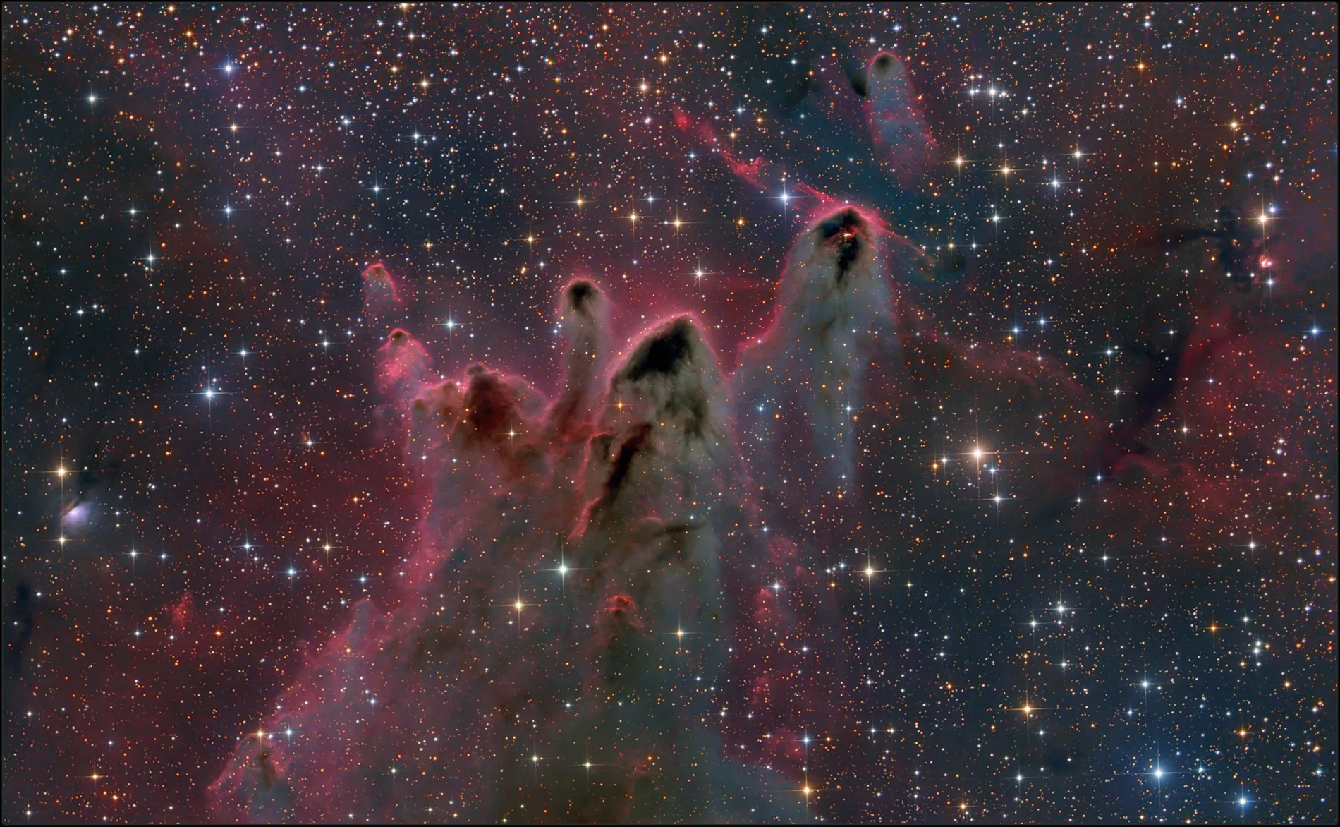 The dark nebula CG 30 — Kfir Simon