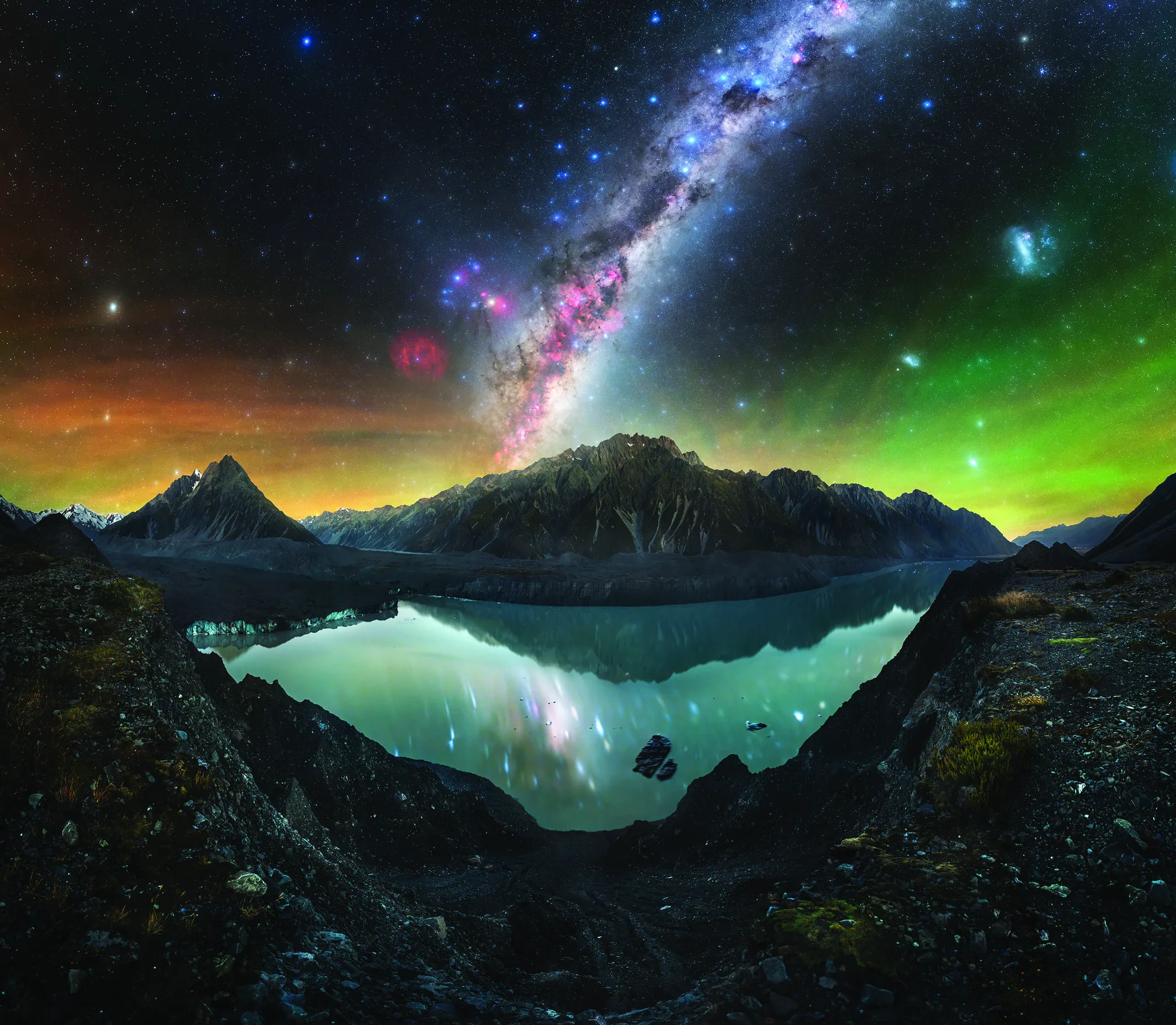 The Milky Way above Aoraki/Mount Cook — Tom Rae