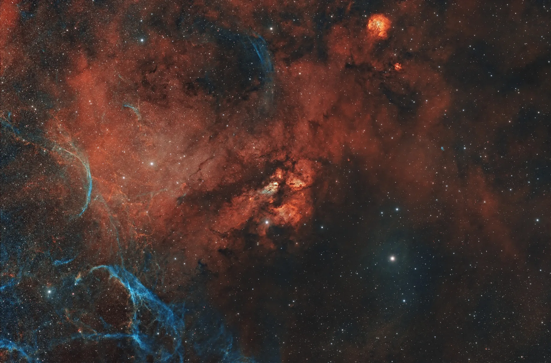 Star-forming region RCW 38 — processed by Marius Dinga — Marius Dinga