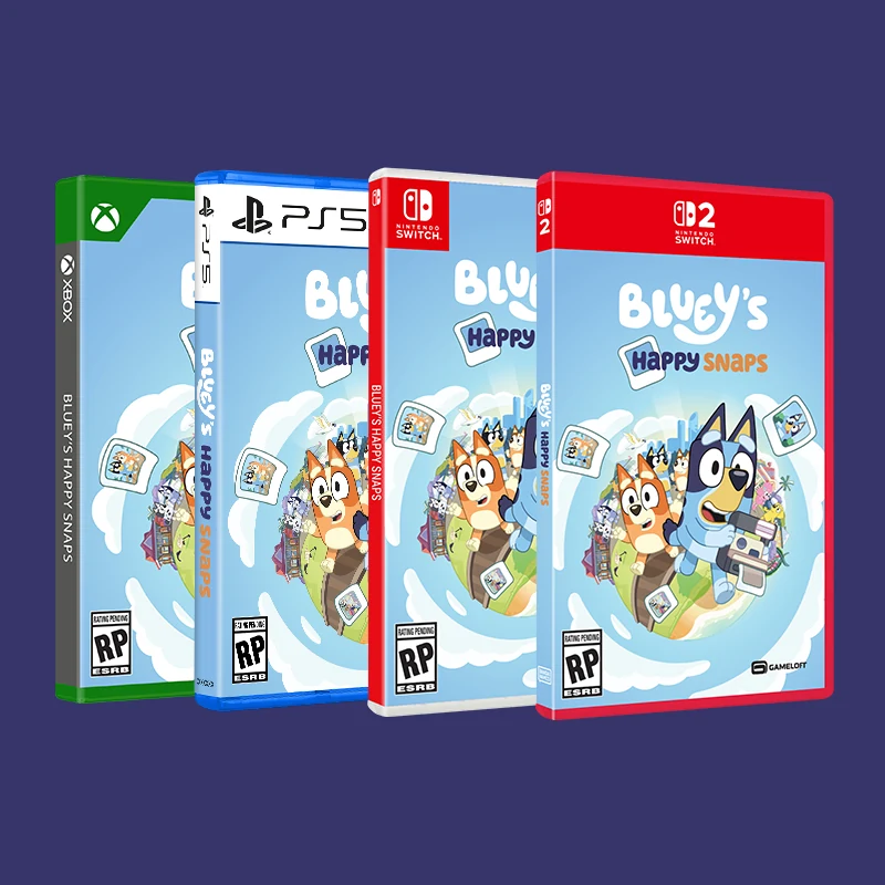 Οι εκδόσεις του Bluey’s Happy Snaps σε κονσόλες