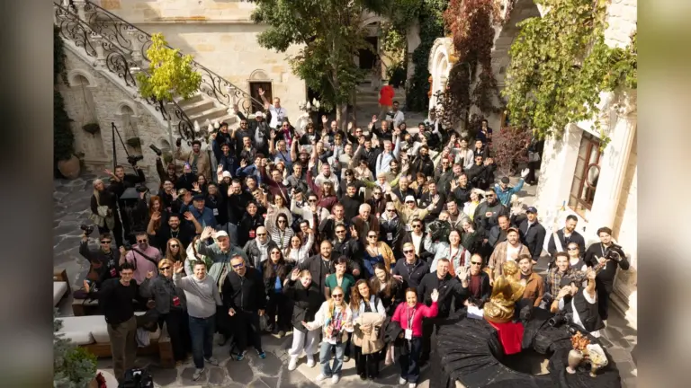 Ομαδική φωτογραφία συμμετεχόντων της Canon Vision 2026 στην Καππαδοκία