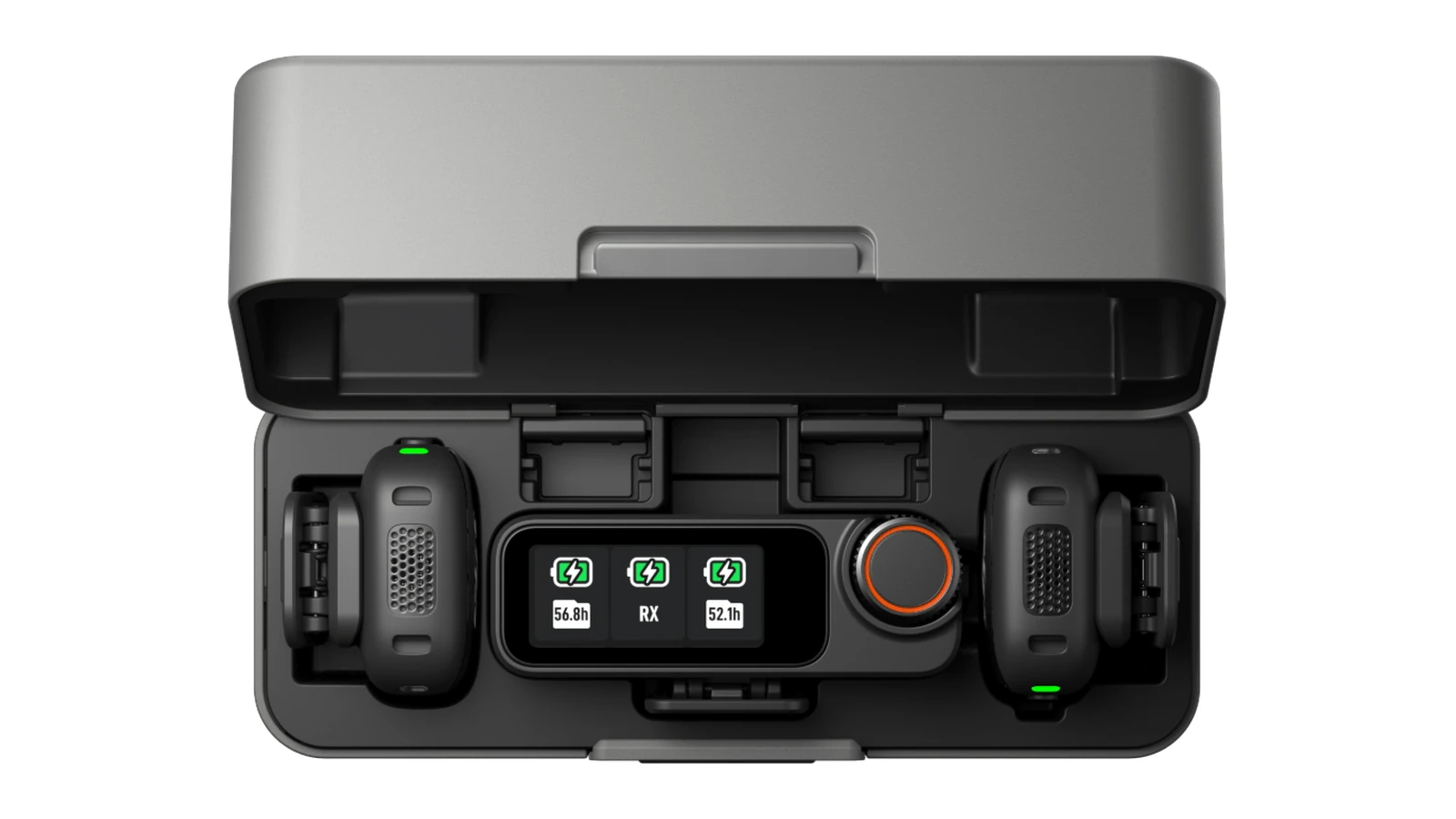 DJI Mic 3 με δύο transmitters, receiver και θήκη φόρτισης