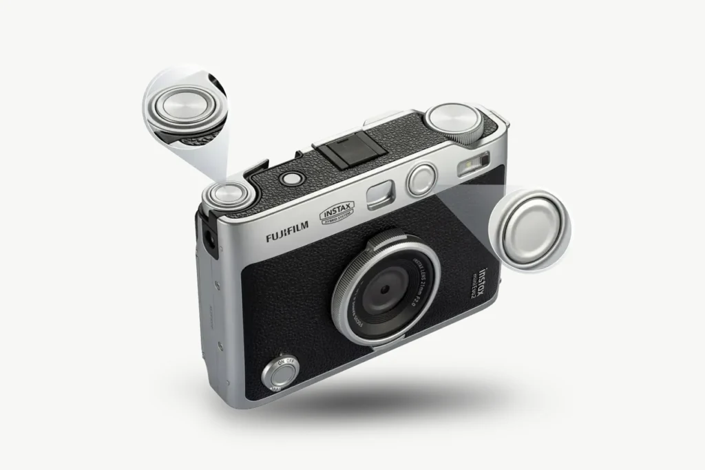 Οι φυσικοί χειρισμοί της Fujifilm instax mini Evo 2