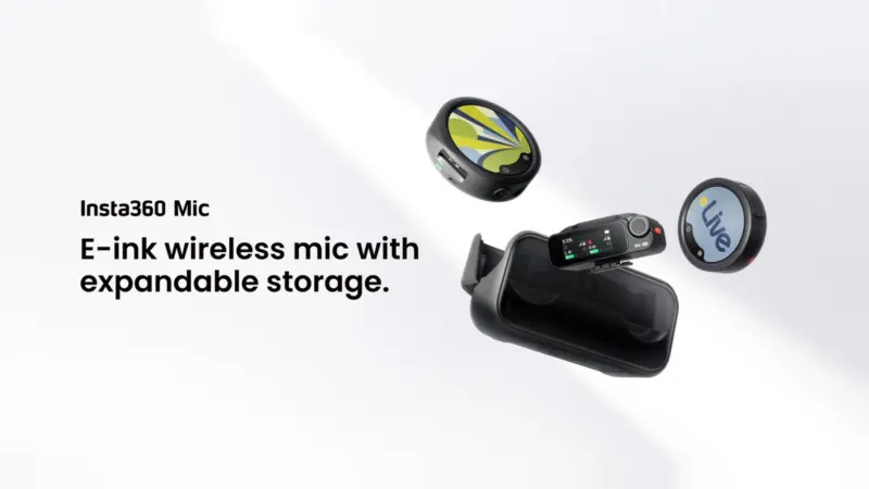 Insta360 Mic: 32-bit float σε microSD, με 80 δολάρια λιγότερα από το Mic Pro