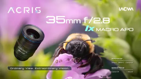 Laowa ACRIS 35mm f/2.8: Full-frame macro 1:1 στα 35mm με autofocus