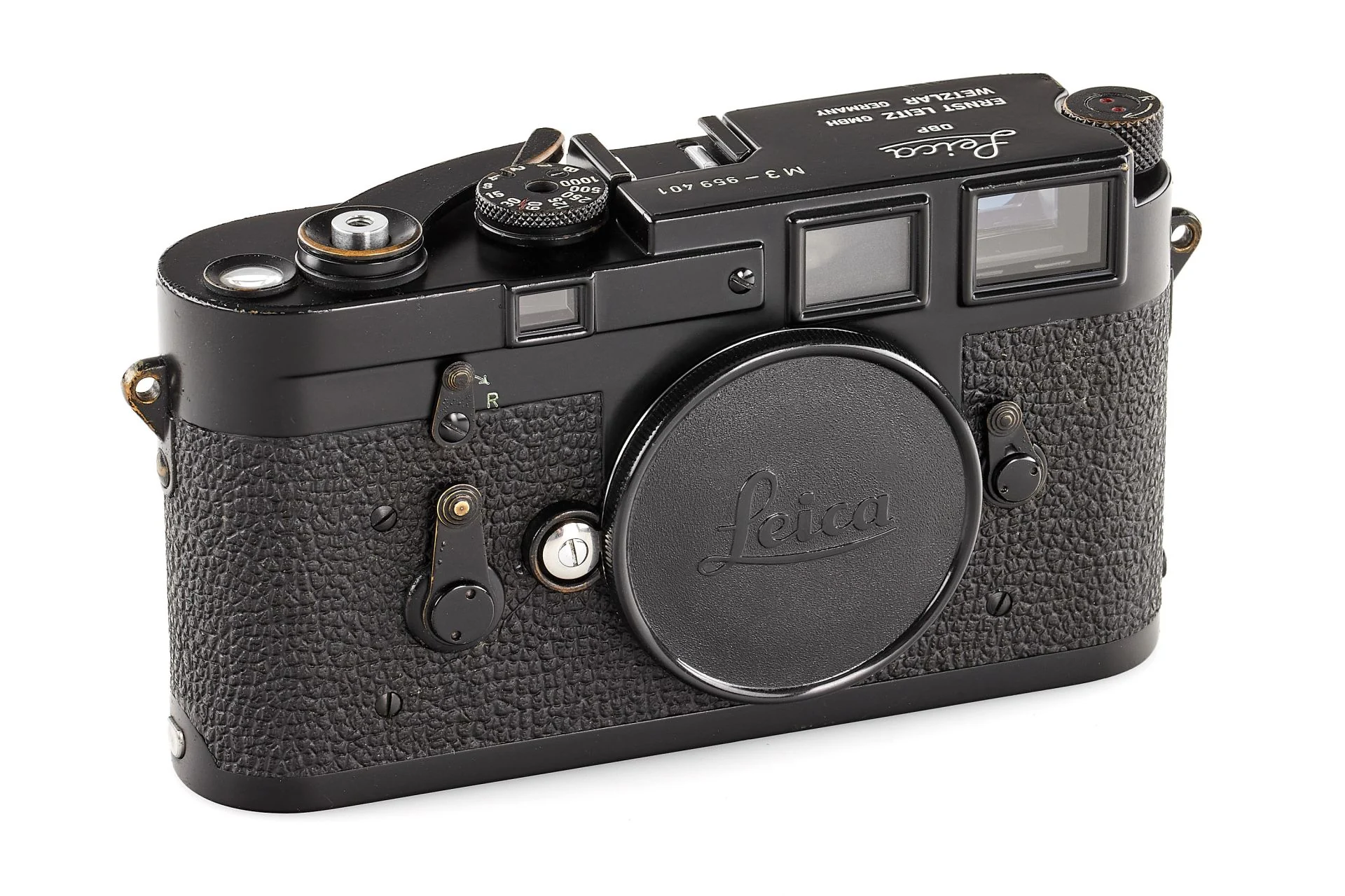 Leica M3 black paint “The First” – συλλεκτική Leica με εκτίμηση 80.000 €–100.000 €