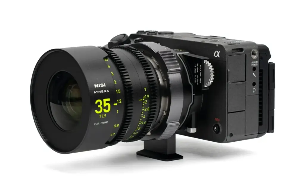 Προσαρμογέας NiSi ATHENA Drop-In PL με μαύρο φακό 35mm σε Sony Cinema Line