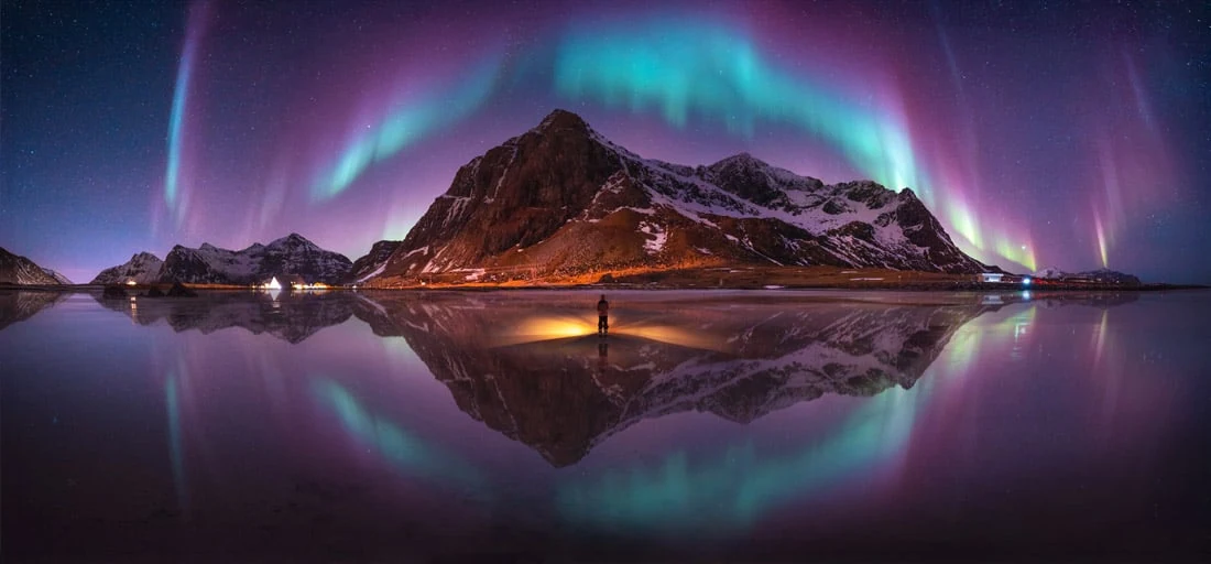 Wutimet Bunyasirisith (Thailand) — The Emerald Arch Over Lofoten, Norway