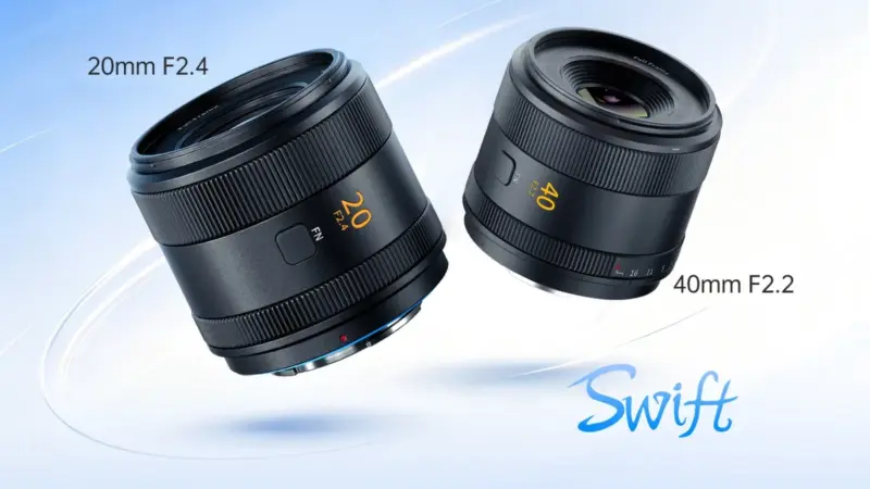 SIRUI Swift: Two 20mm and 40mm autofocus primes for just $149 each