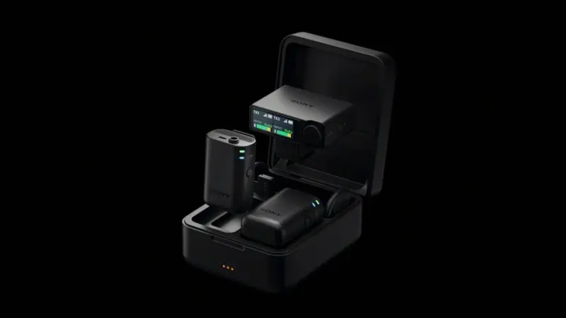 Sony ECM-W5: 32-bit float μέσα στο βίντεο, 64 GB backup και εμβέλεια 500 μέτρων