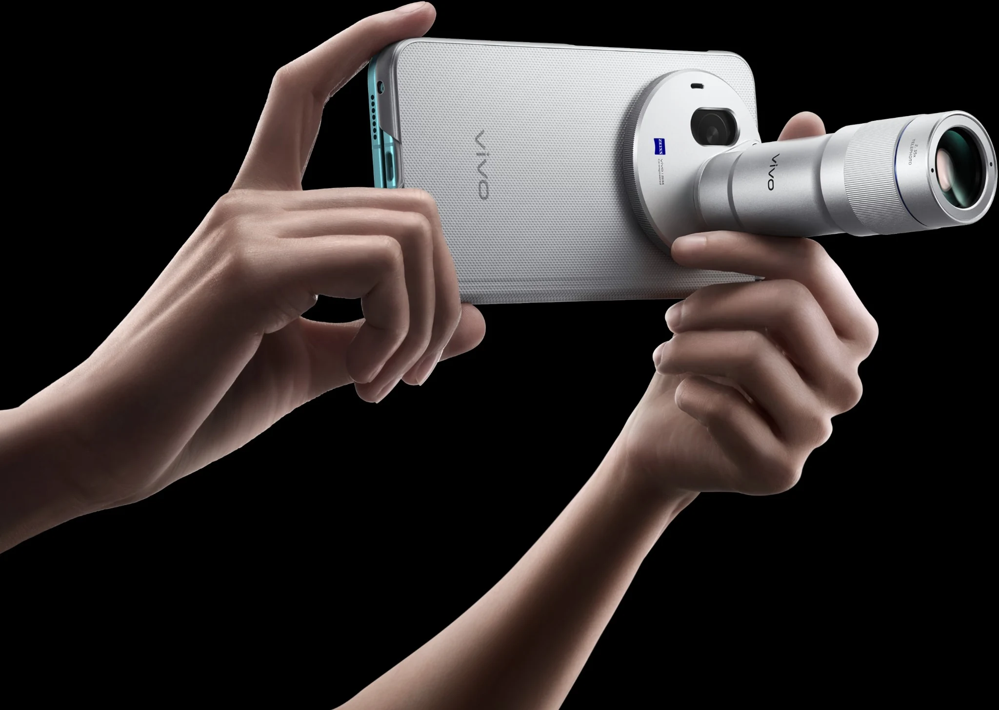 Το vivo X Fold6 με προσαρμοσμένο εξωτερικό τηλεφακό ZEISS