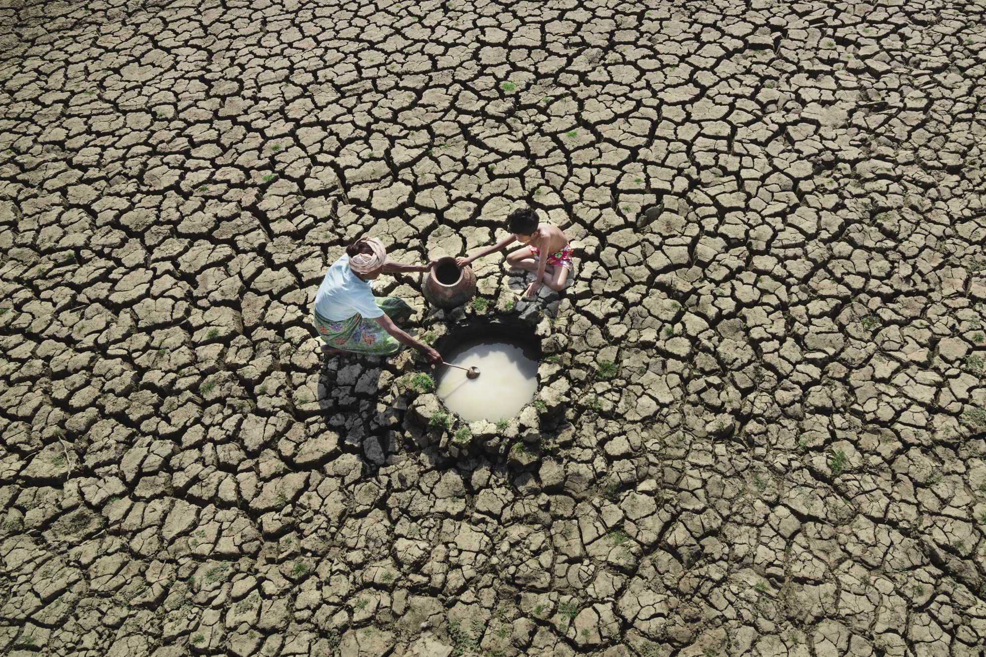 Water Scarcity and Life, μία από τις 13 φωτογραφίες του ημερολογίου WMO 2027