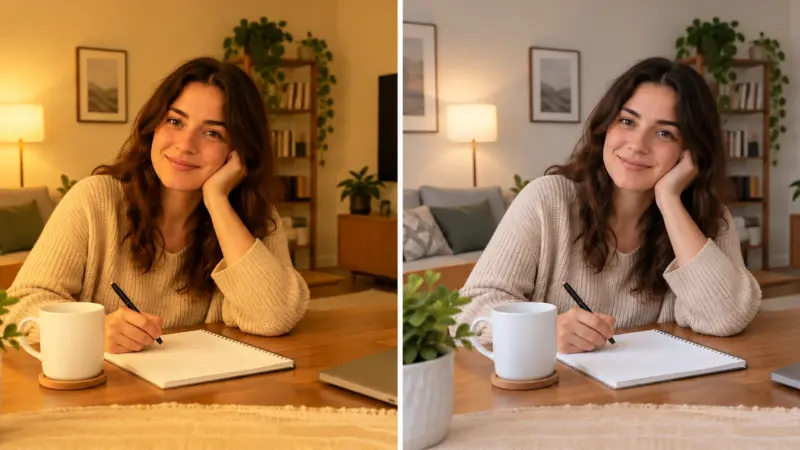 Why do phone photos look yellow? White balance explained simply