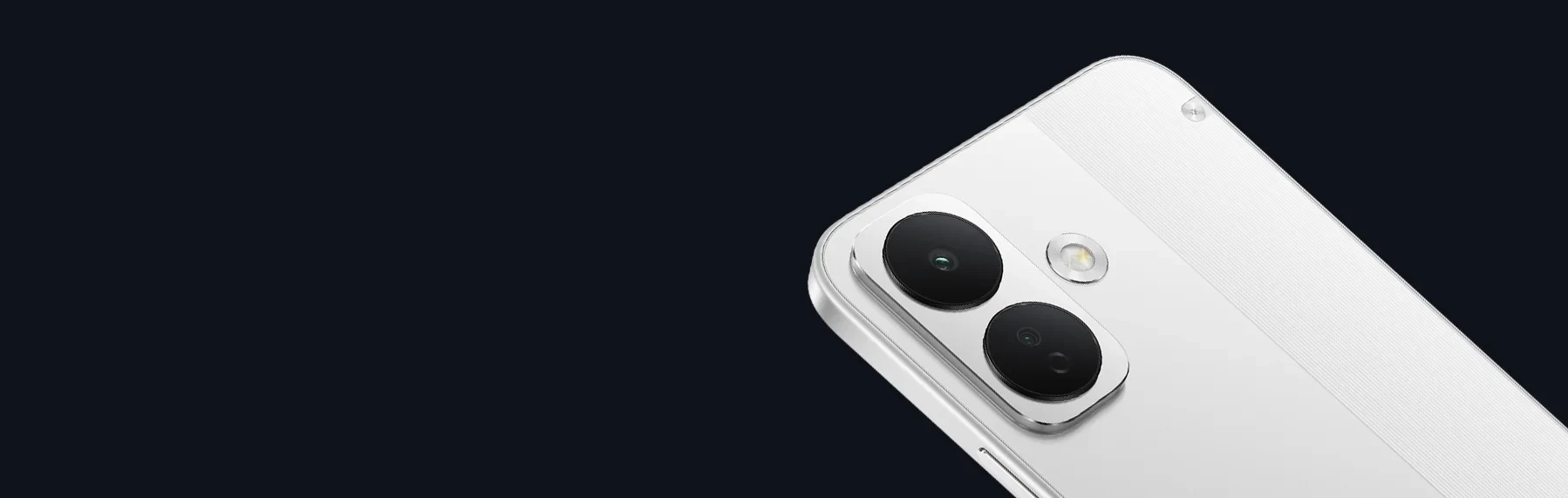 Close view of the POCO X8 rear cameras